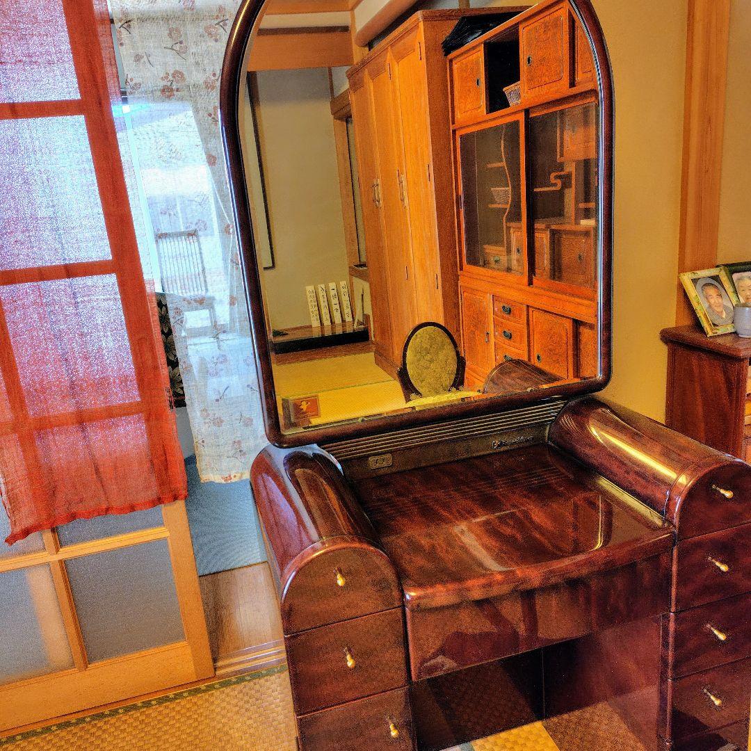 クラシック木製ドレッサー・鏡台