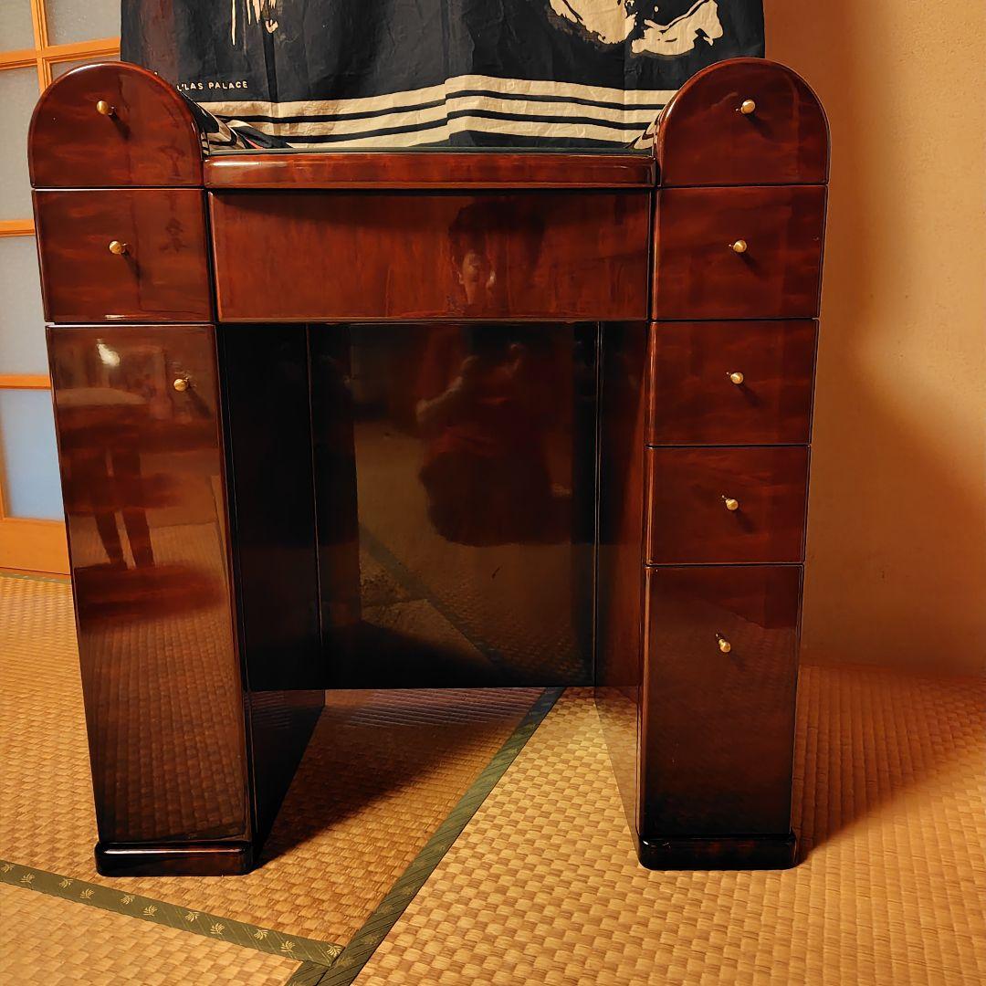 クラシック木製ドレッサー・鏡台