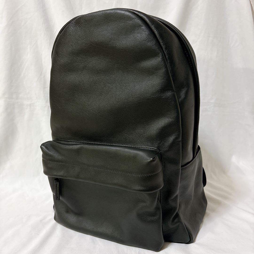 【希少】ユナイテッドアローズ ファンクショナル レザー リュック ブラック A4