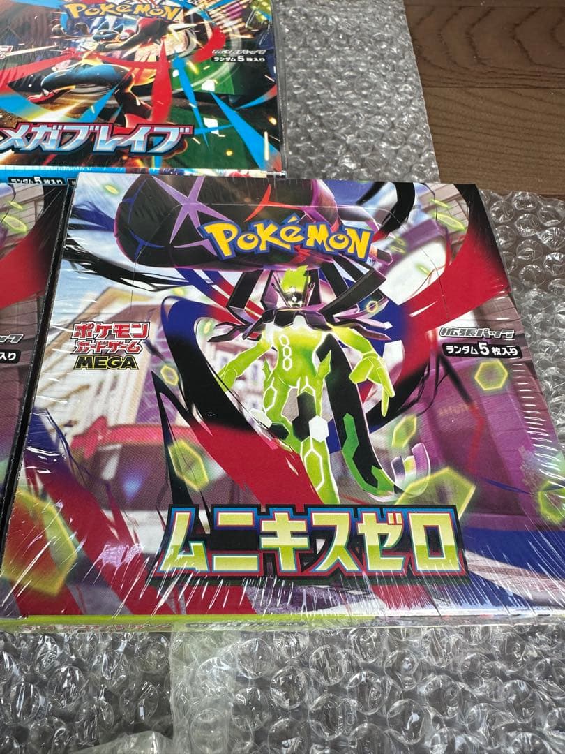 メガブレイブ×2box ムニキスゼロ×3box