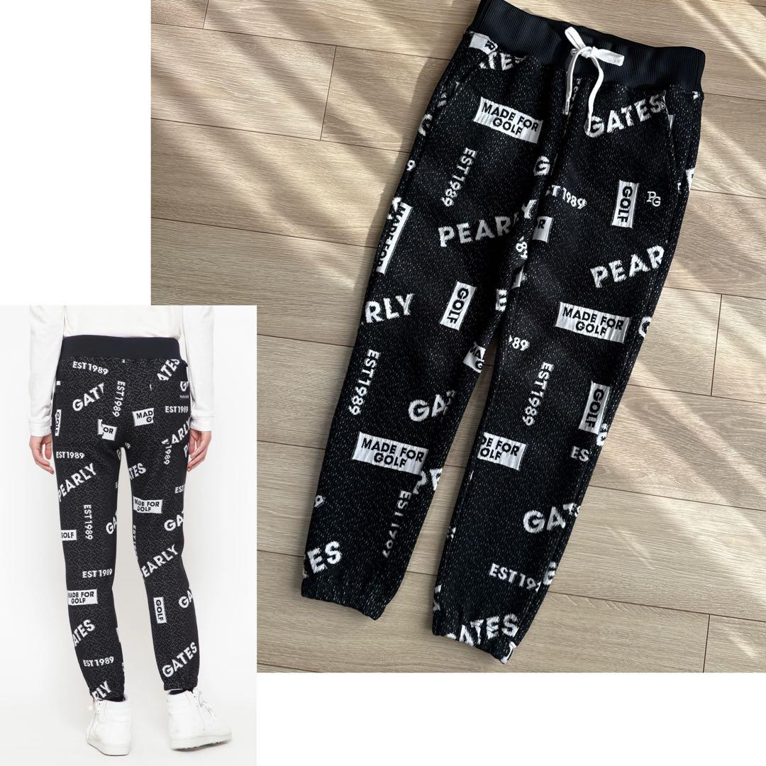 PEARLY GATESパーリーゲイツ2022年 厚手ジョガーパンツ定価3.4万