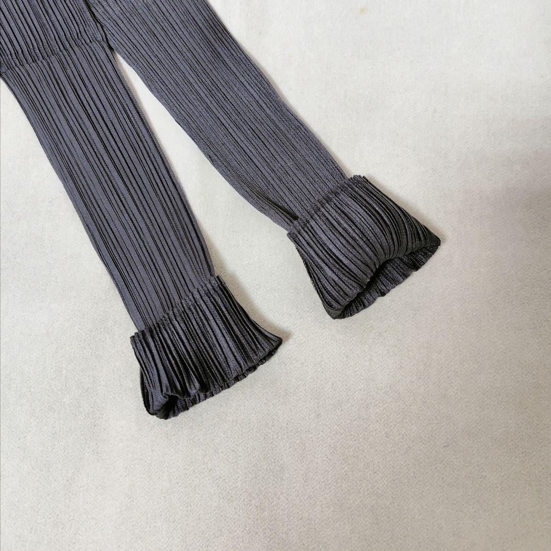 美品 PLEATS PLEASE ハイネック カットソー シャツ イッセイミヤケ