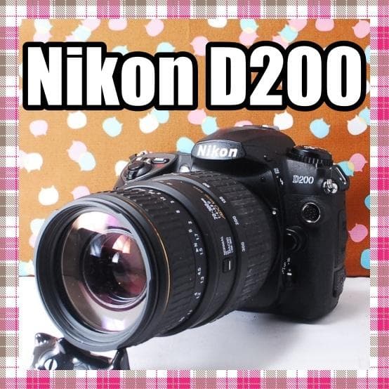 ✨望遠レンズ付き✨美品✨Nikon D200 レンズセット