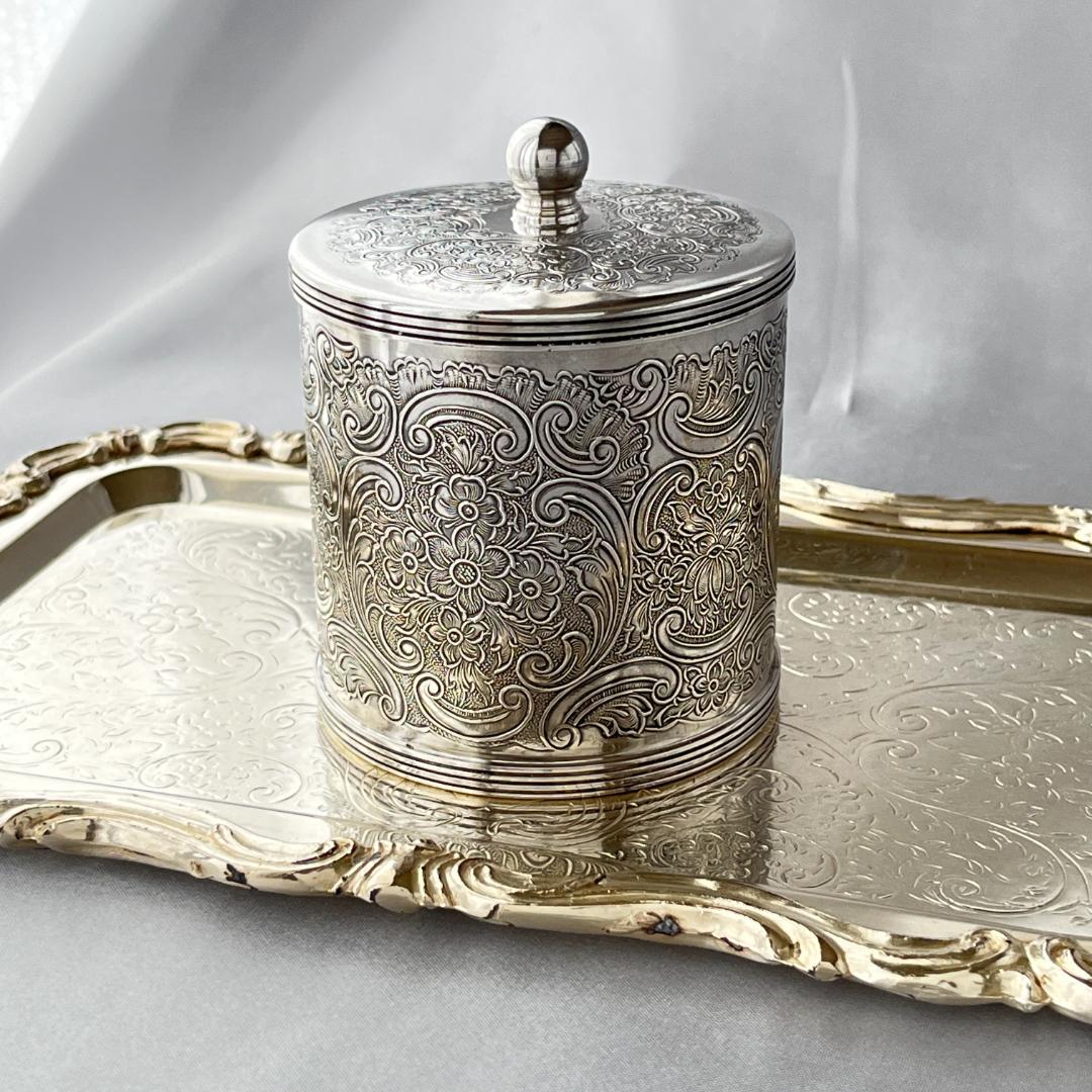 【Mappin & Webb】ティーキャディー マッピンアンドウェッブ