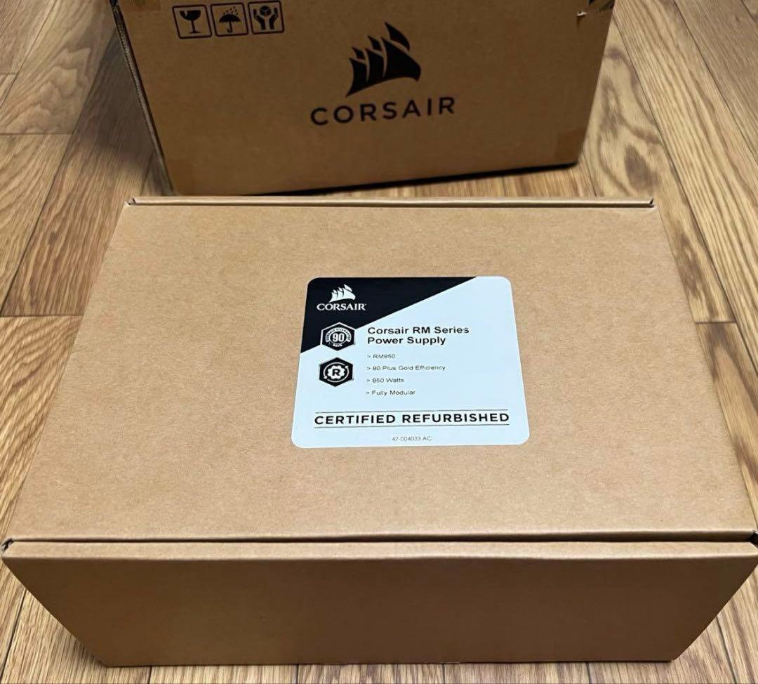 Corsair Serie RM850 850W電源ユニット