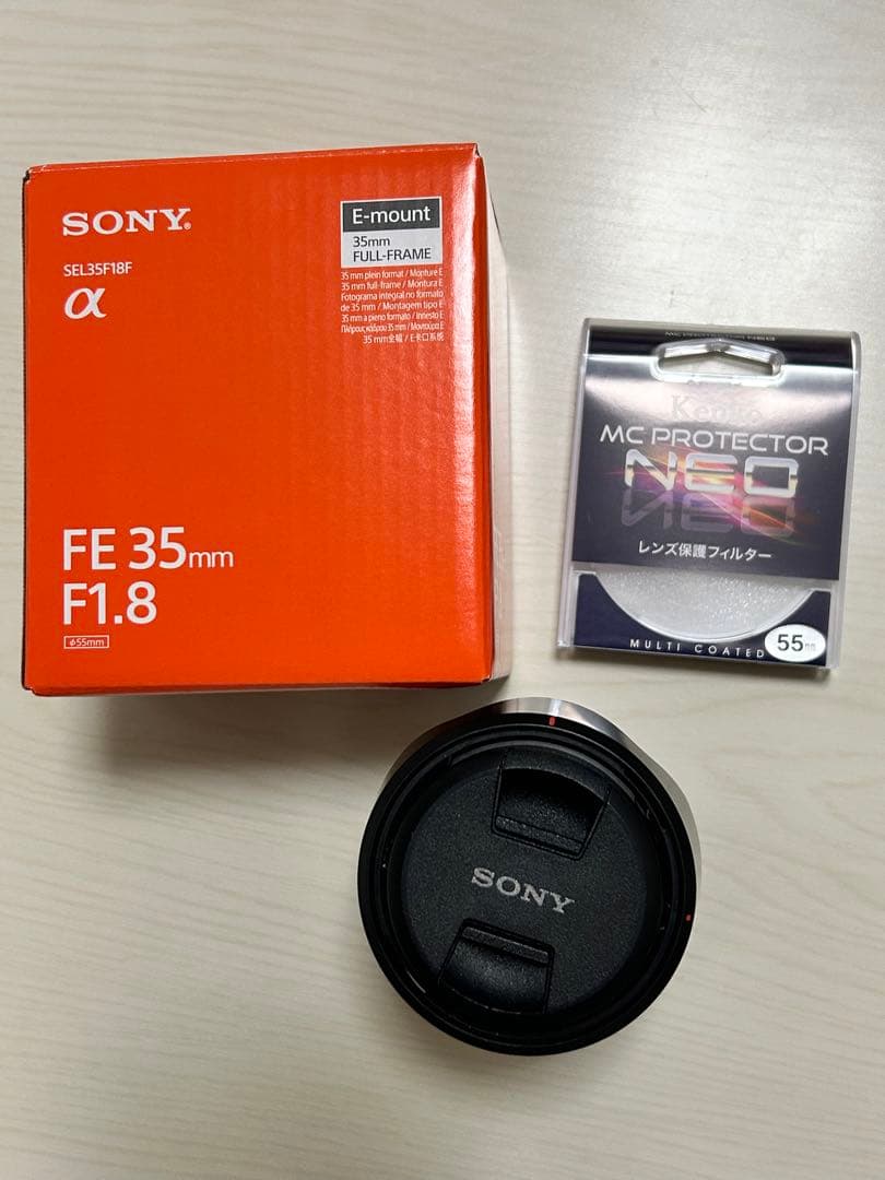 値下げしました【美品✨】SONY FE 35mm F1.8 単焦点レンズ