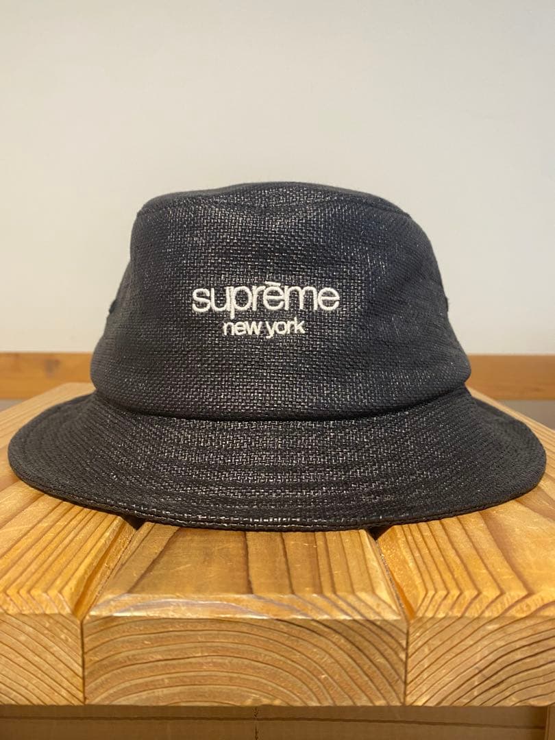 supreme raffia crusher ラフィアクラッシャーハット