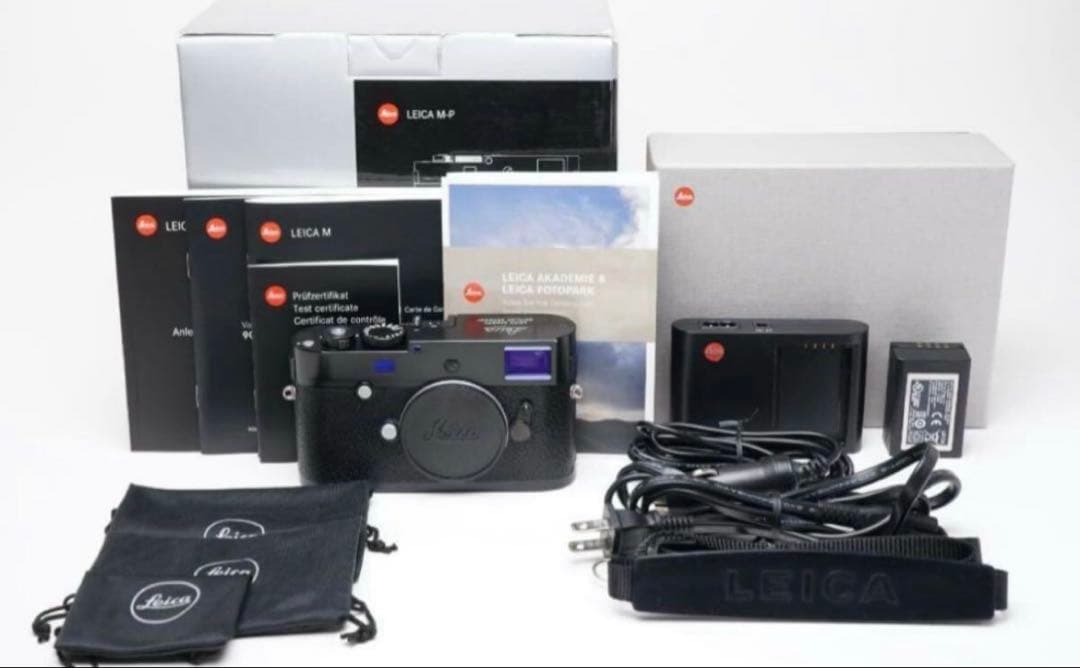 leica m-p typ240ブラックペイント オプション多数 今年点検済み