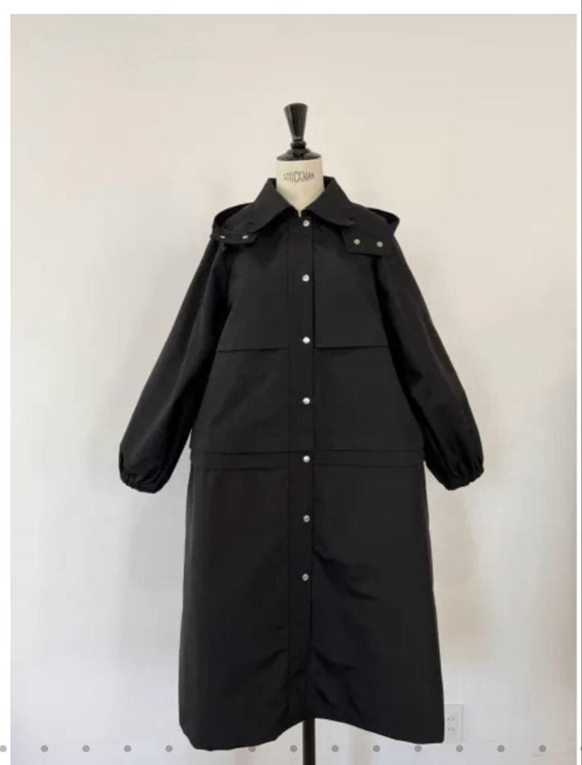 ロージーモンスター　レインコート2way waterproof coat 黒