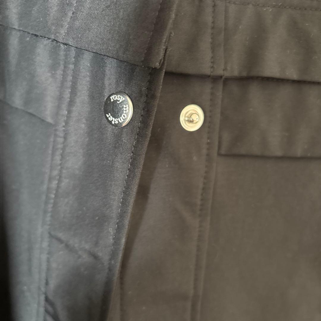 ロージーモンスター　レインコート2way waterproof coat 黒