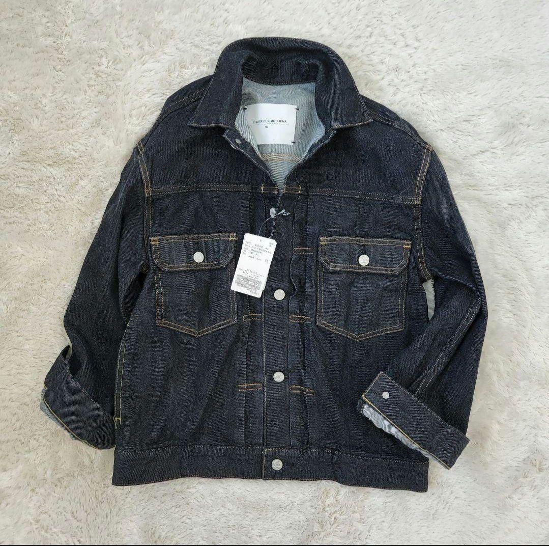 新品✨IENA イエナ デニムジャケット エコデニムミドルルーズブルゾン 36