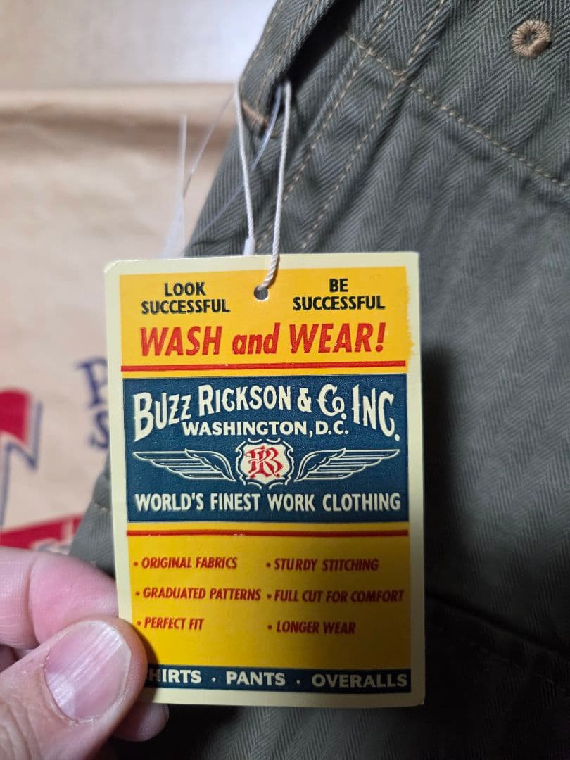 Buzz Rickson カーゴパンツ オリーブ　バズリクソンズ