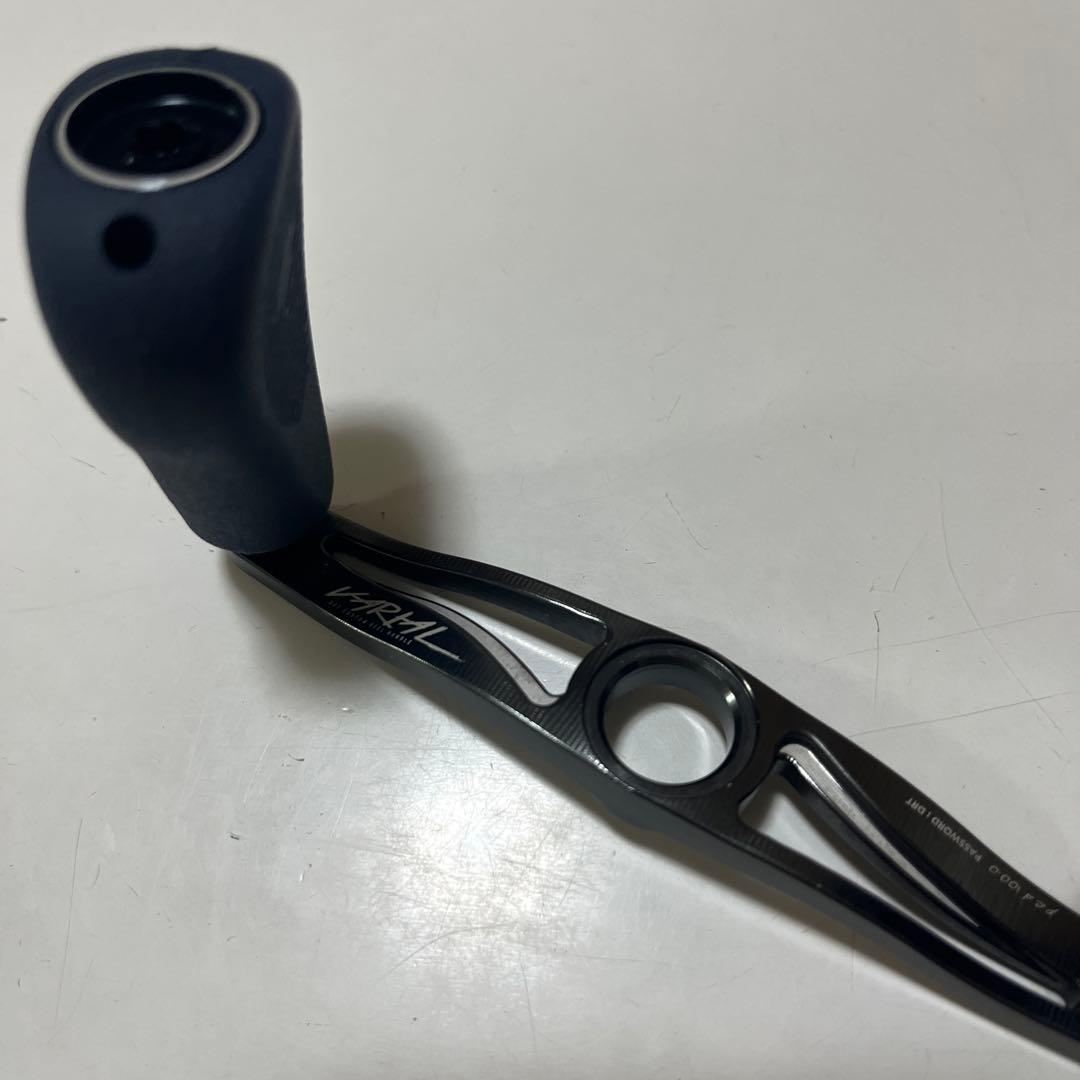 DRT VARIAL ハンドル 100 ガンメタ　バリアル フラットノブ