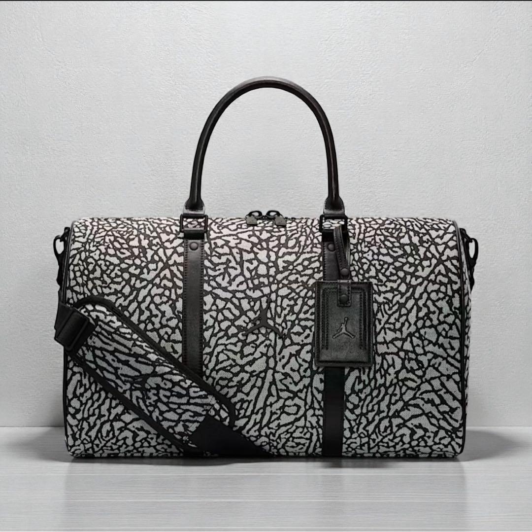 【アニマル柄】JORDAN ICON ダッフルバッグ ボストンバッグ　25L
