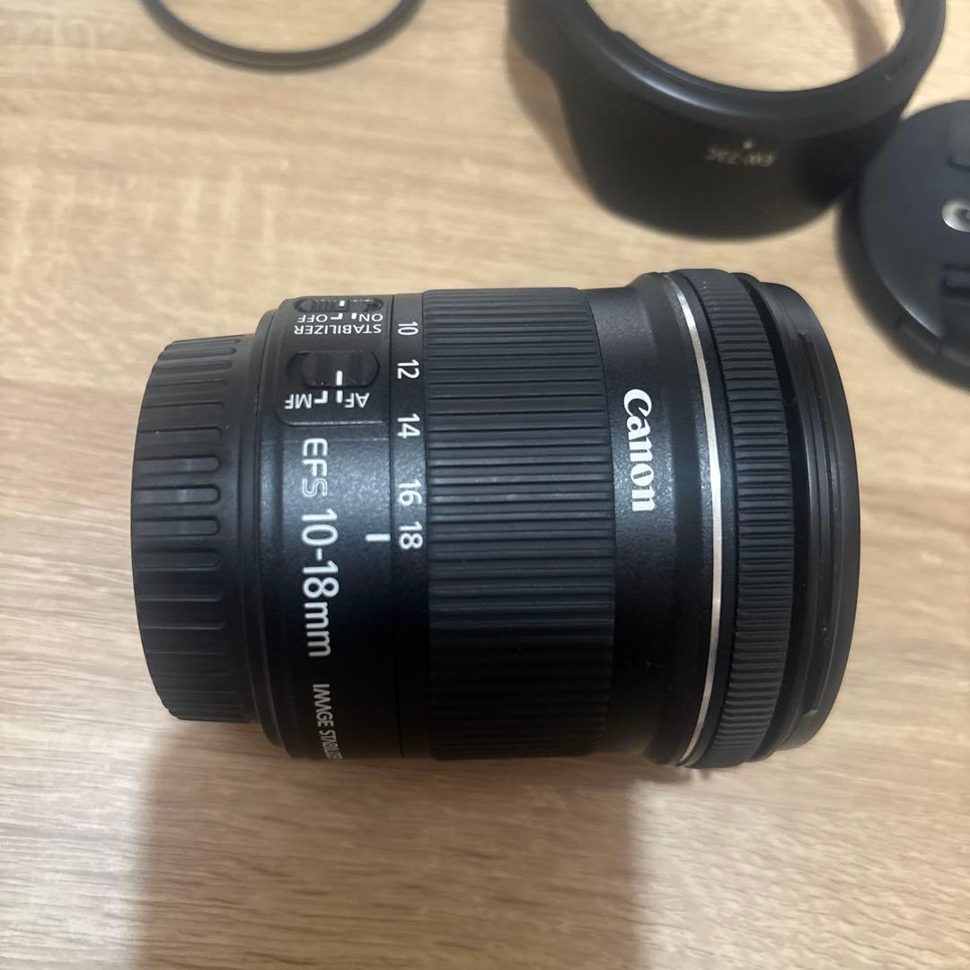 キャノンズームレンズ 広角 セットCANON 10-18mm F4.5-5.6