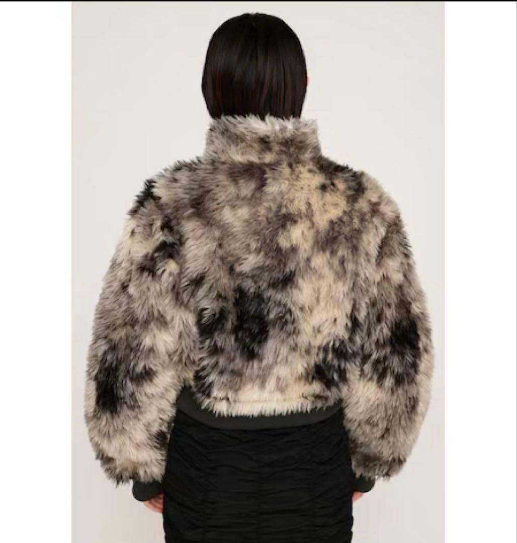 【SLY】大人気 CURLY BOA CROPブルゾン