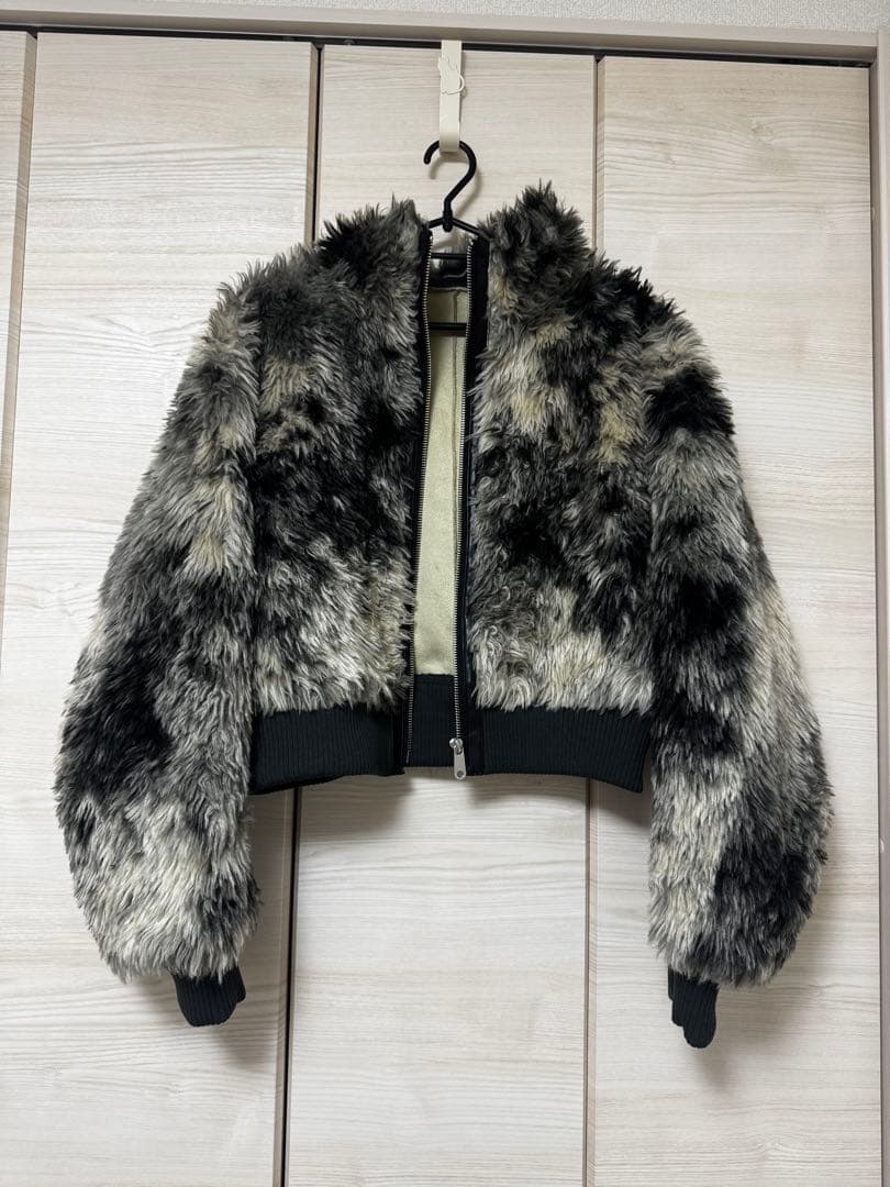 【SLY】大人気 CURLY BOA CROPブルゾン