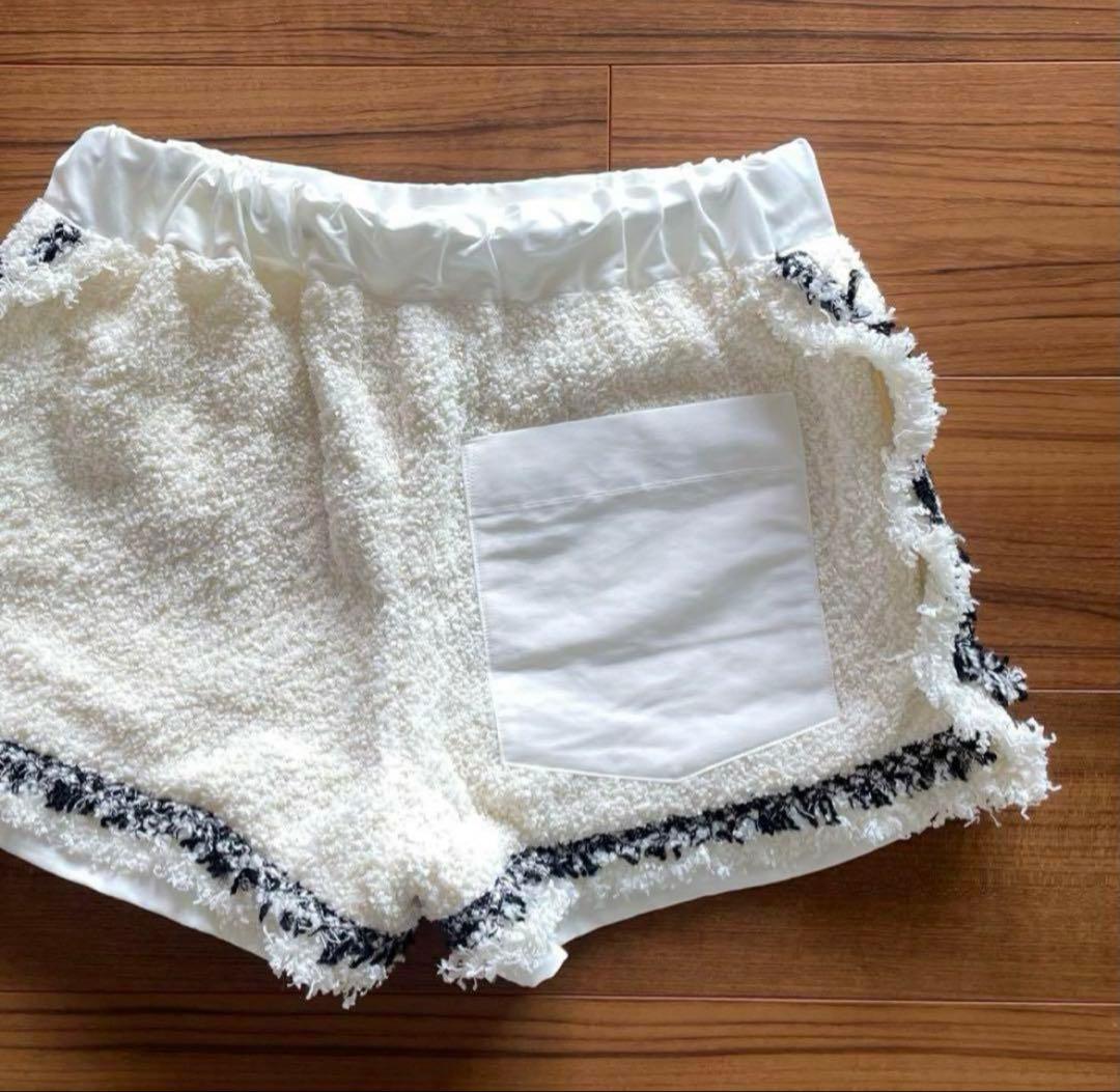 \" sacai サカイ \" ツイード ショートパンツ