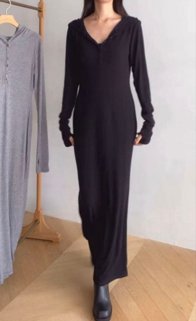 【完売】SeaRoomLynn Hoodie Slim カットドレス S