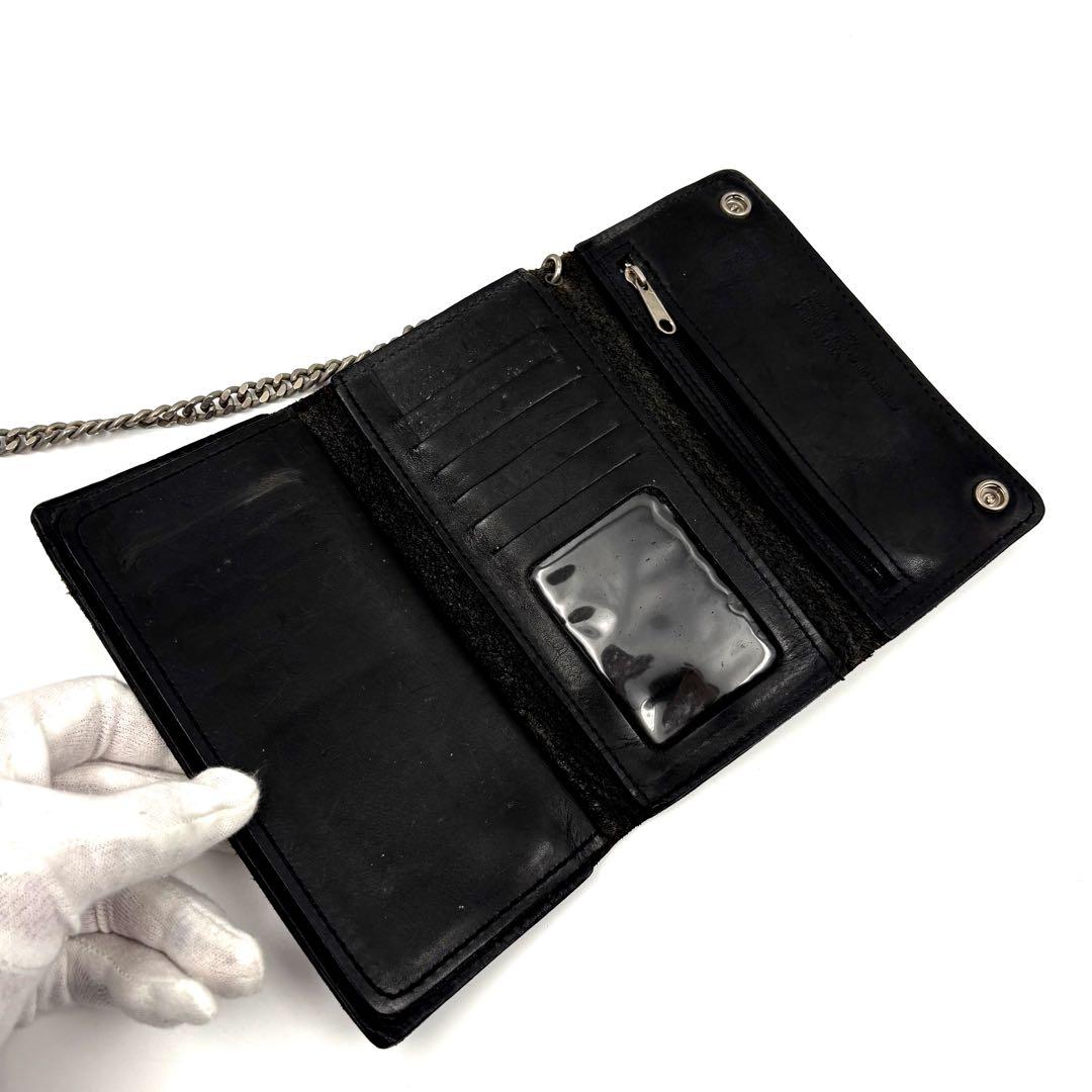 ✨希少✨　Harley-Davidson 長財布　チェーンウォレット　デカロゴ