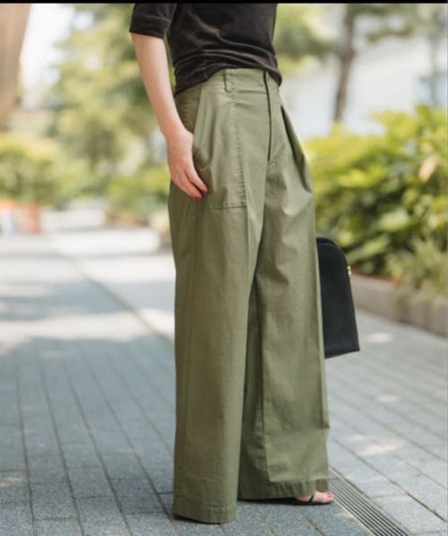 スピックアンドスパン　カーゴパンツ