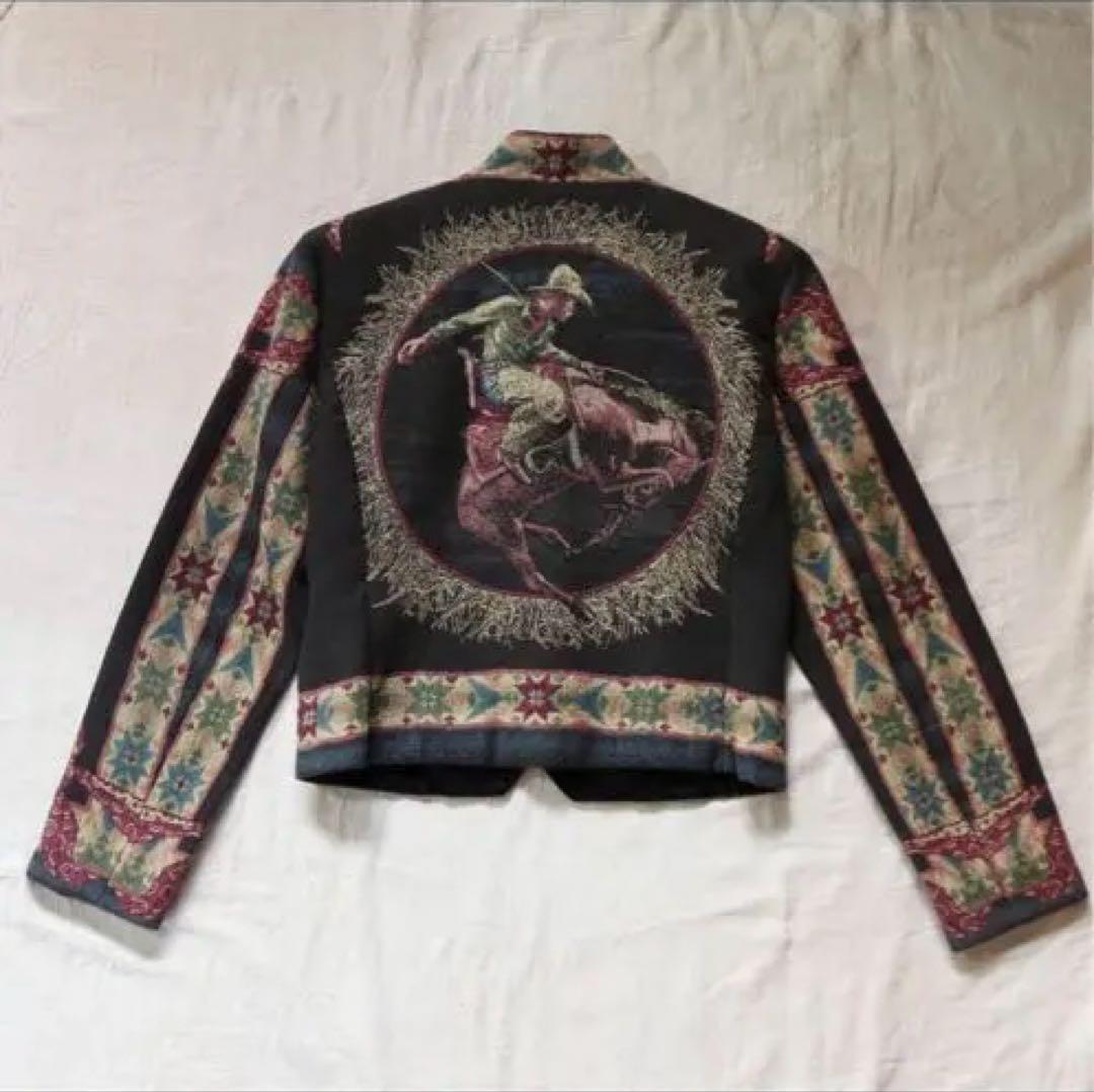 ヴィンテージウエスタンジャケット ⭐︎一目惚れ⭐︎USA製 ゴブランジャケット