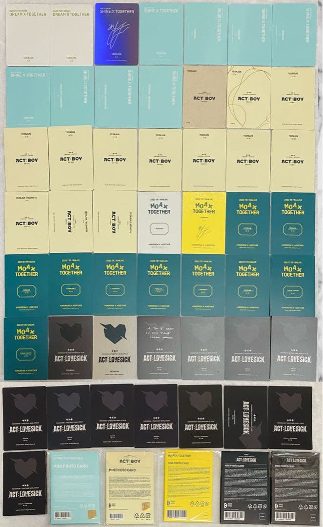 TXT 公式 FC継続 ラキドロ ミニフォト トレカ アクスタ ヨンジュン