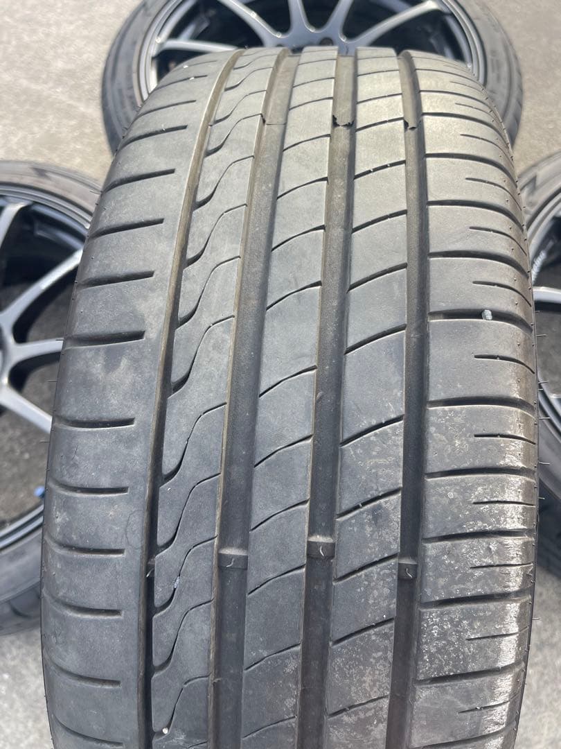 ADVAN Racing 18インチ ホイールセット　114,3 PCD