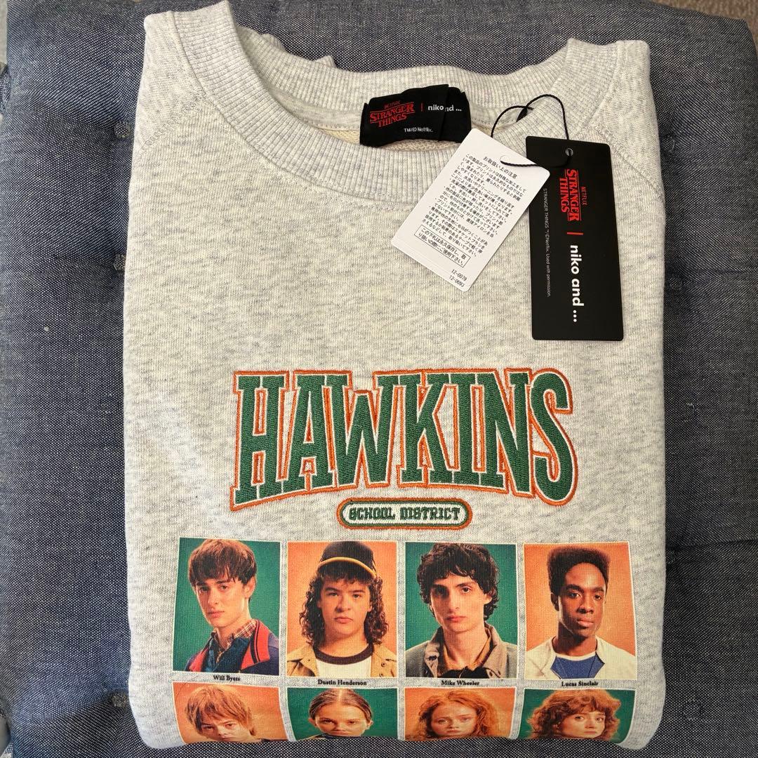 ニコアンド ストレンジャーシングス スウェット M niko and ...