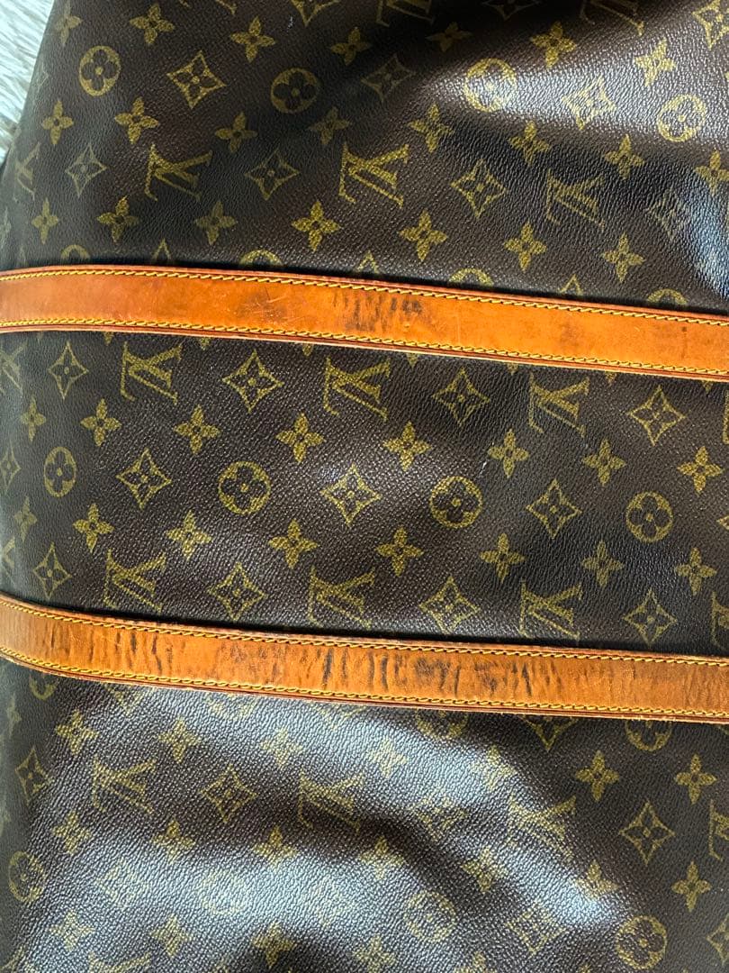 LOUIS VUITTON ボストンバッグ モノグラム キーポル50 ブラウン