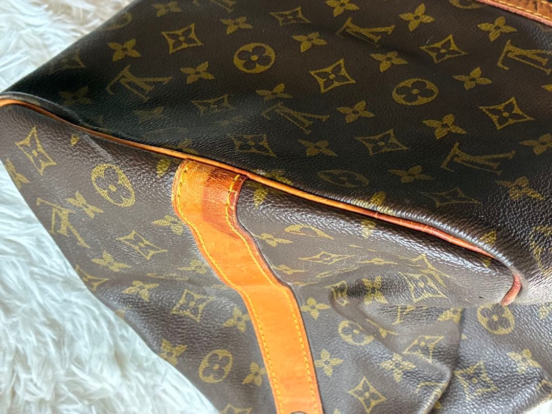 LOUIS VUITTON ボストンバッグ モノグラム キーポル50 ブラウン