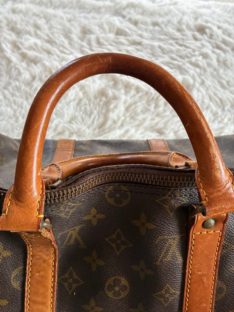 LOUIS VUITTON ボストンバッグ モノグラム キーポル50 ブラウン