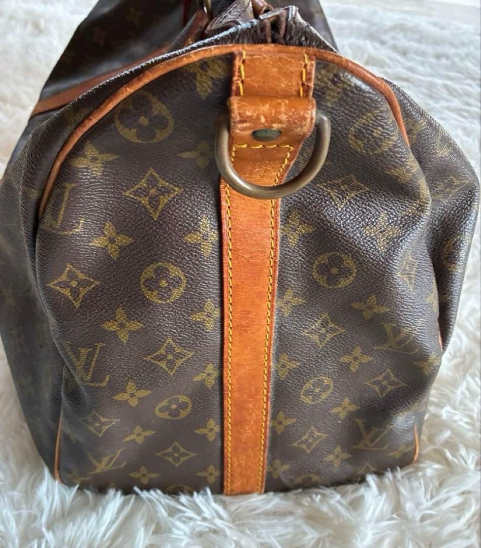 LOUIS VUITTON ボストンバッグ モノグラム キーポル50 ブラウン