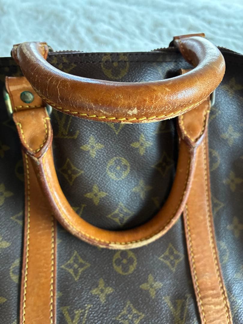 LOUIS VUITTON ボストンバッグ モノグラム キーポル50 ブラウン