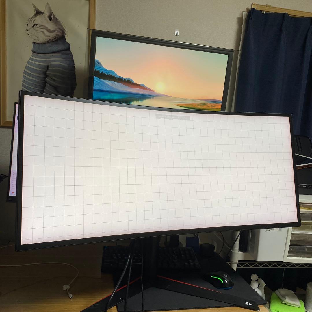 LG 34GK950F-B 34インチモニター　美品
