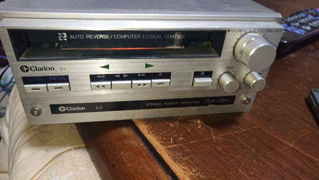 当時物、シティコネクション、デッキアンプセット 動作品