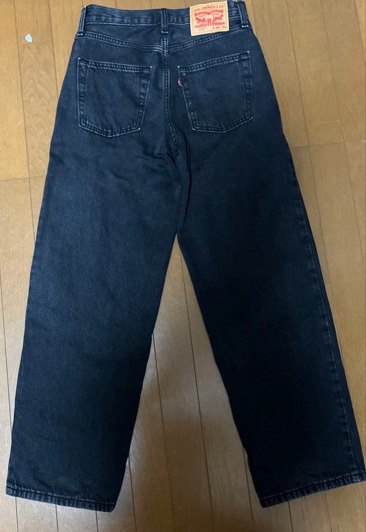 リーバイス578 黒　w28 L32