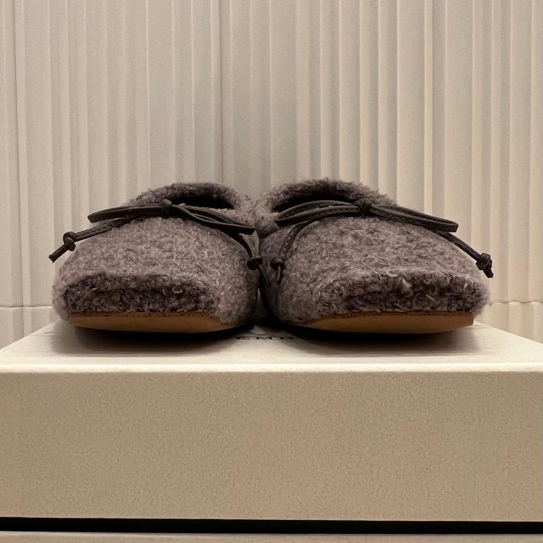 未使用✨chembur チェンバー フラットシューズ ボア 23h 23.5