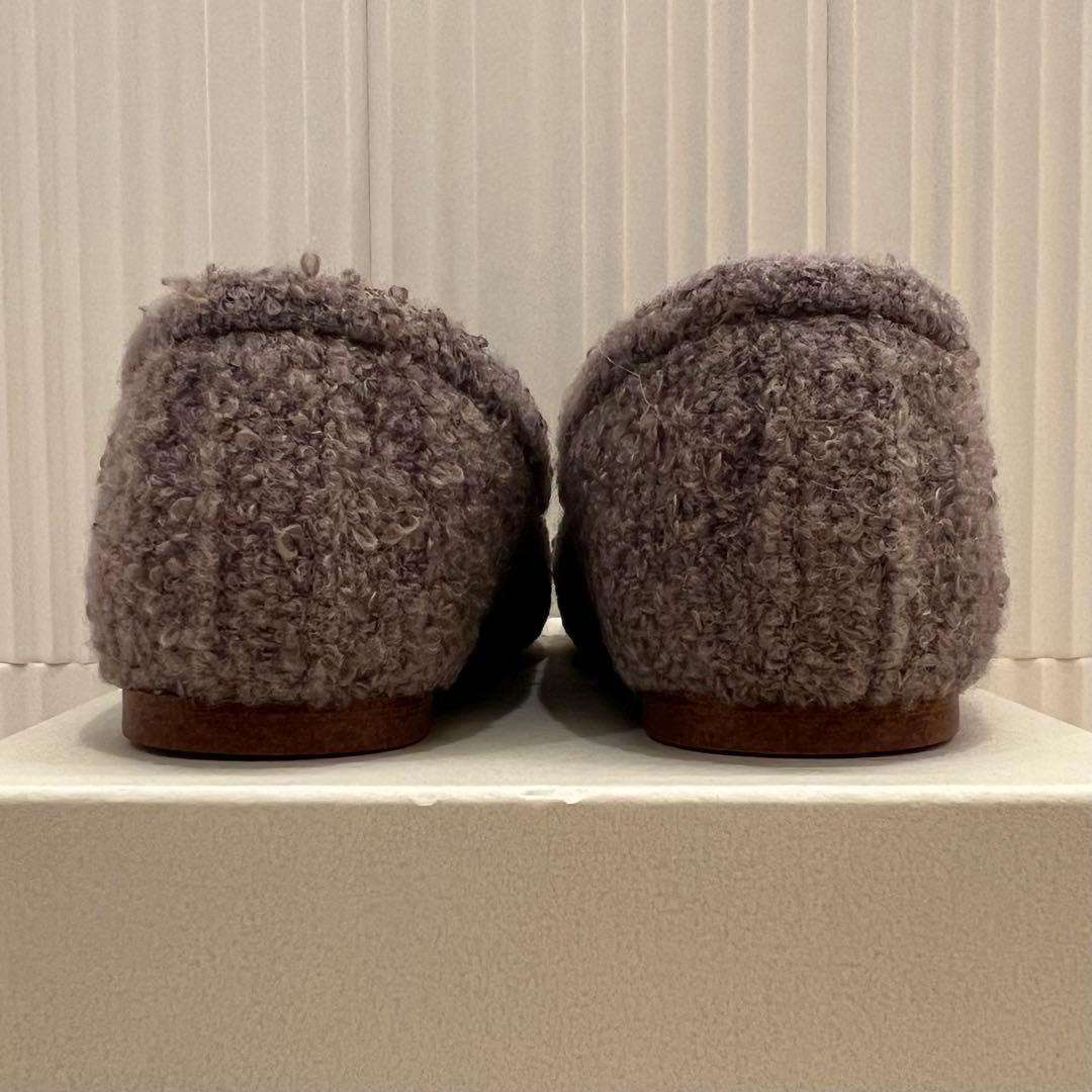 未使用✨chembur チェンバー フラットシューズ ボア 23h 23.5