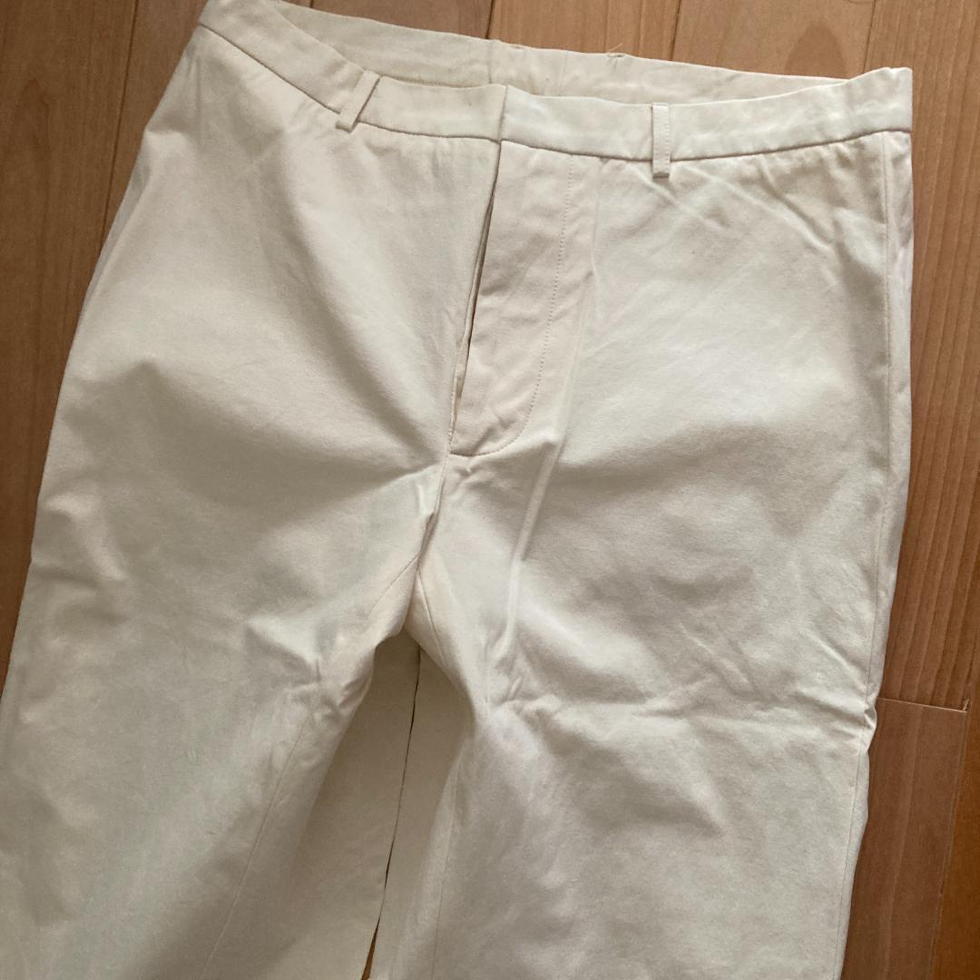 BURBERRY PRORSUM バーバリープローサム オフホワイト パンツ
