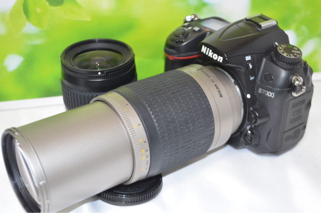 超望遠レンズ付き Nikon D7000 ダブルレンズ 美品 ニコン