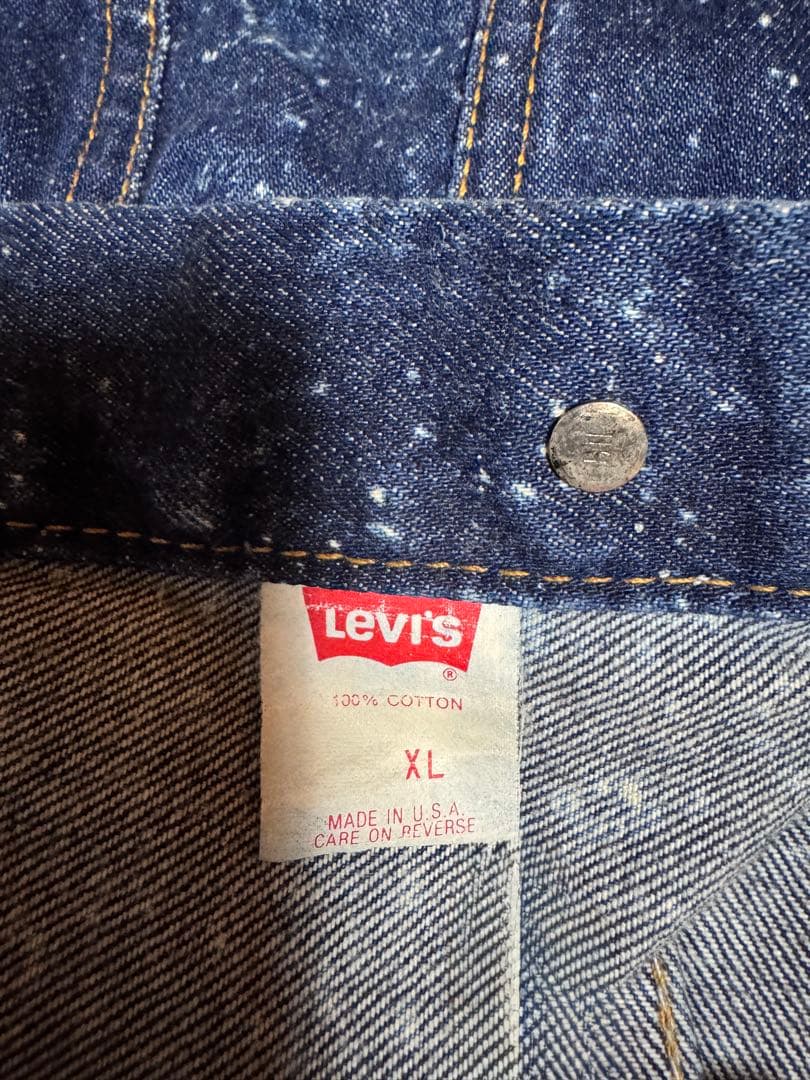 t*m様 LEVI’S ギャラクティックウォッシュ トラッカージャケット