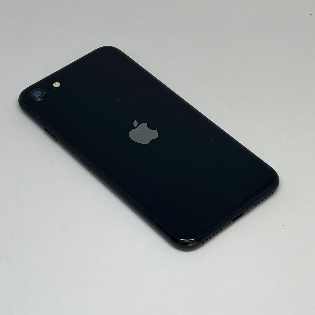 M25【電池新品100％表示】iPhone SE3 128GB ミッドナイト