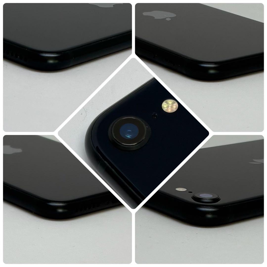 M25【電池新品100％表示】iPhone SE3 128GB ミッドナイト