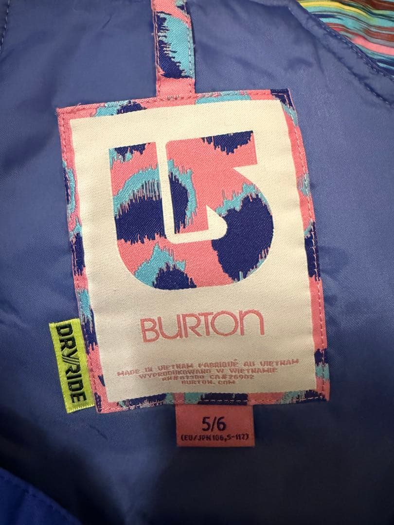 バートン　ウェア　110cm BURTON 5/6 ゴーグル