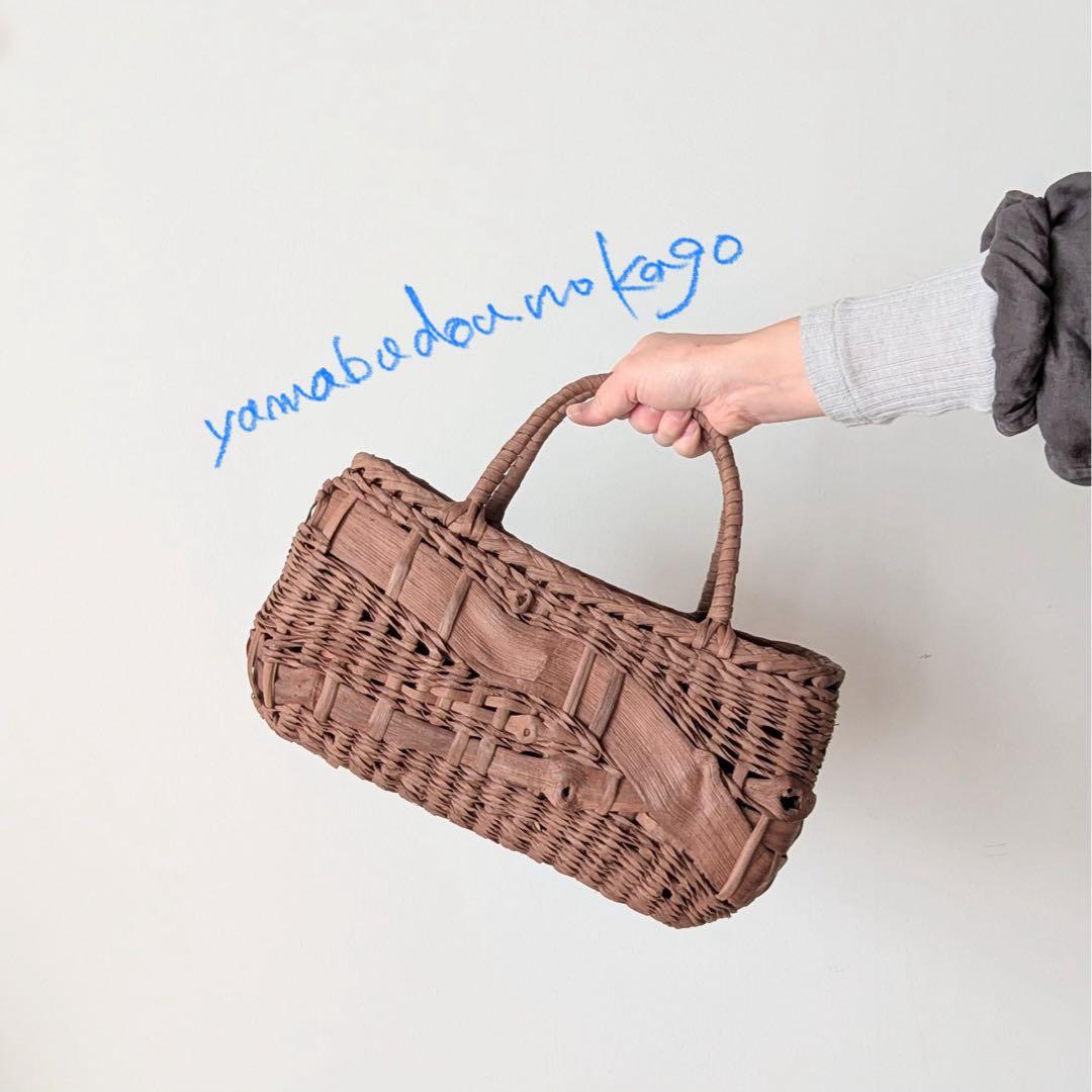 山葡萄籠バッグMARUCOさま専用　山葡萄カゴバッグ