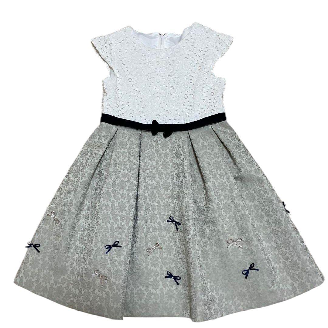 【110】プティマイン 女の子 フォーマル セットアップ 入学式 リボン 人気