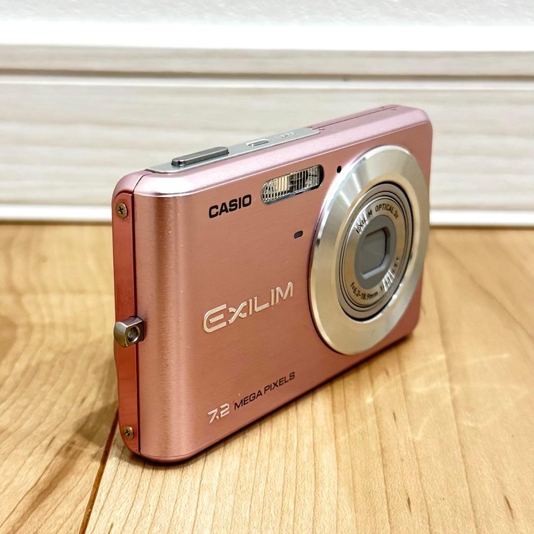 【美品】　CASIO カシオ　EXILIM EX-Z77 デジカメ　ピンク