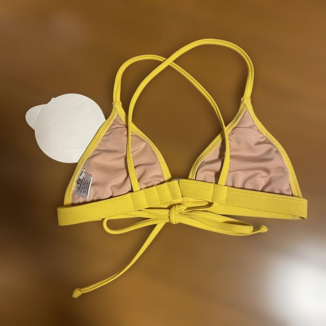 Pualani Hawaiiイエロー三角ビキニ