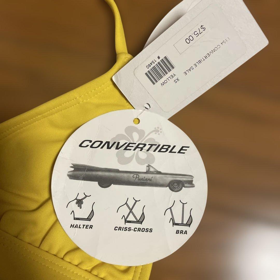 Pualani Hawaiiイエロー三角ビキニ